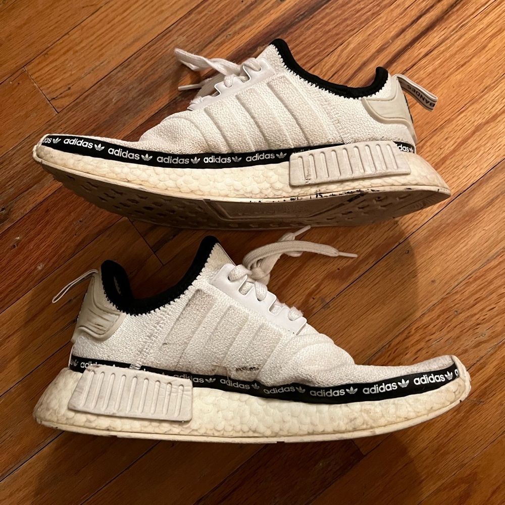 Nmd_r1 White Tape Logo - image 3